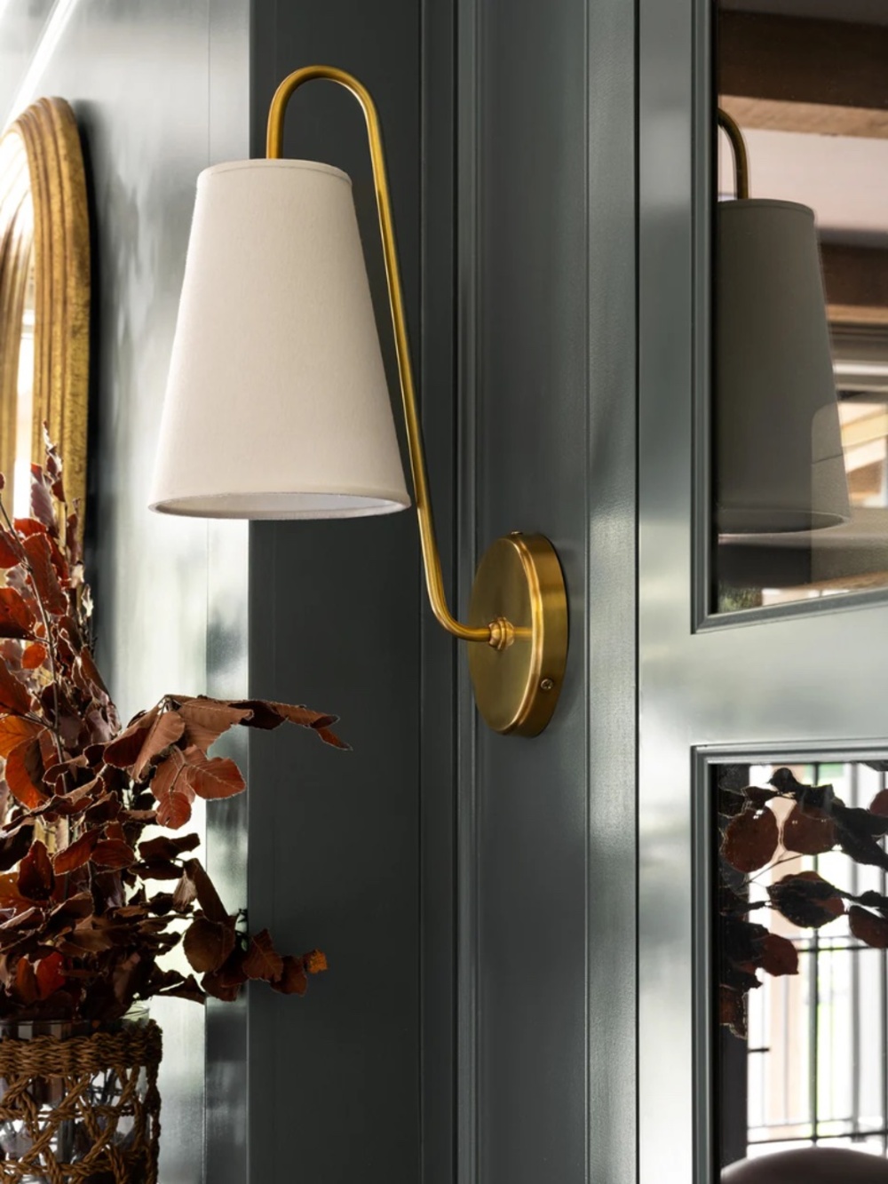 McGee & Co Jonas Brass Wall Sconce - Set of Two